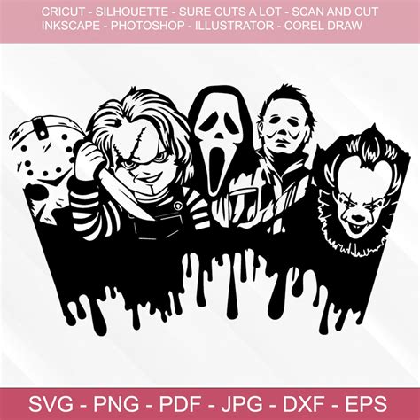 Fear Factor: Unleashing the Scary Adventures of SVG Designs