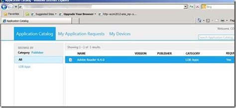 Sccm 2012 Application Not Showing In Application Catalog