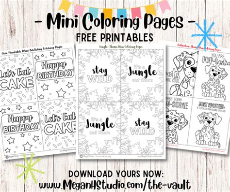 Scenarios Where Mini Coloring Pages Save the Day