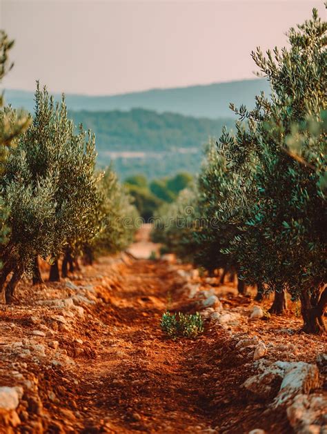 Scenic Olive Grove