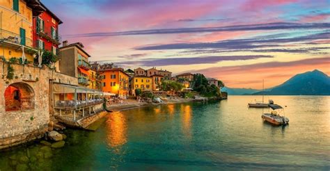 Scenic View Italy Sunset