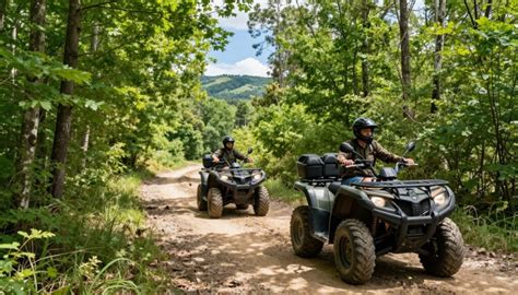 Scenic View Quad Biking