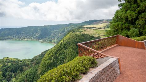Scenic azores viewpoints