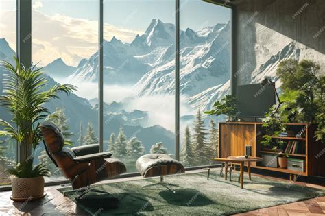 Scenic backdrop for presentations