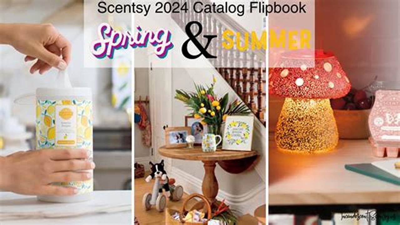 Scentsy Spring/Summer 2024