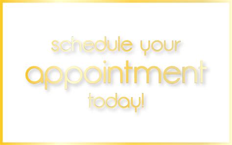 Schedule Your Appointment Today