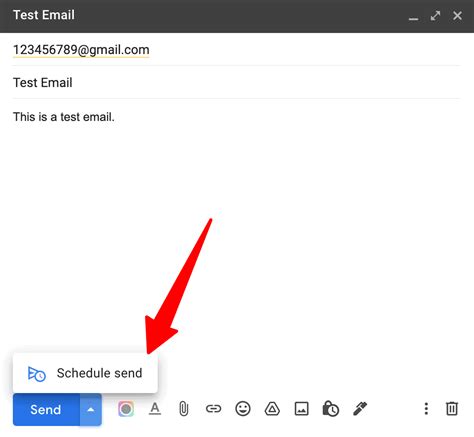 Schedule an Email In Gmail