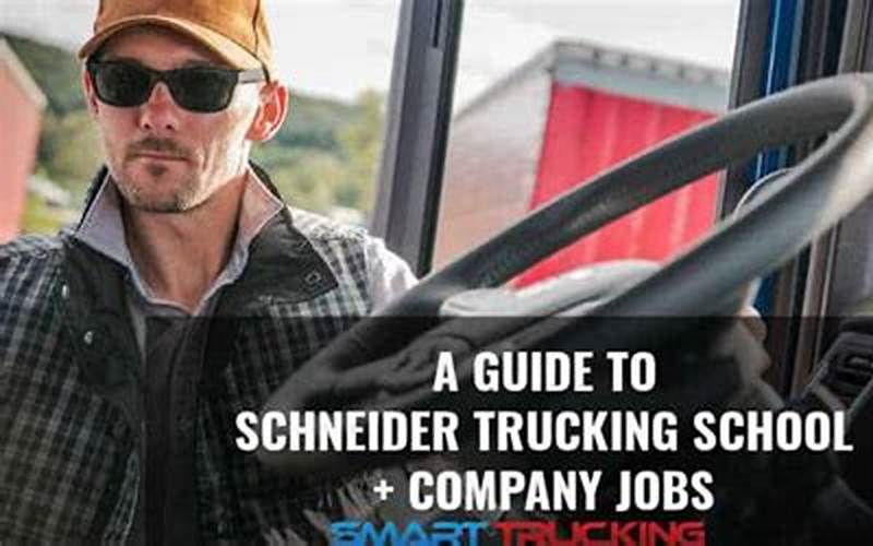 Schneider Truck Driving Schools