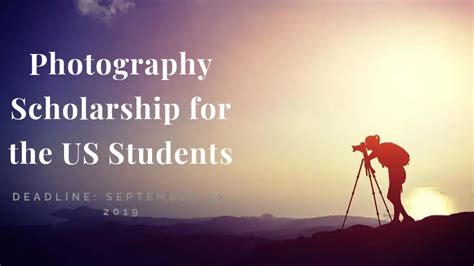 Photography Scholarships Photography scholarships, Scholarships for
