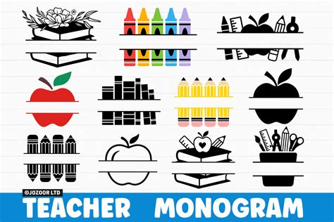 Download School Monogram For Silhouette