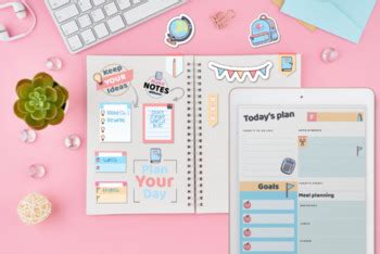 Download School Planner Digital Stickers Easy Edite