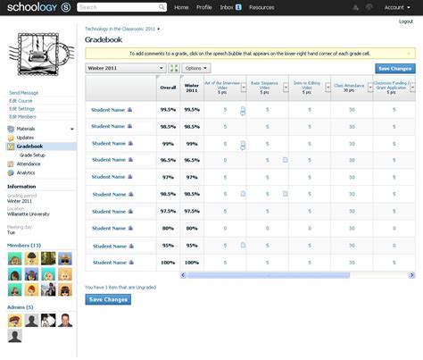 Schoology Grade Calculator