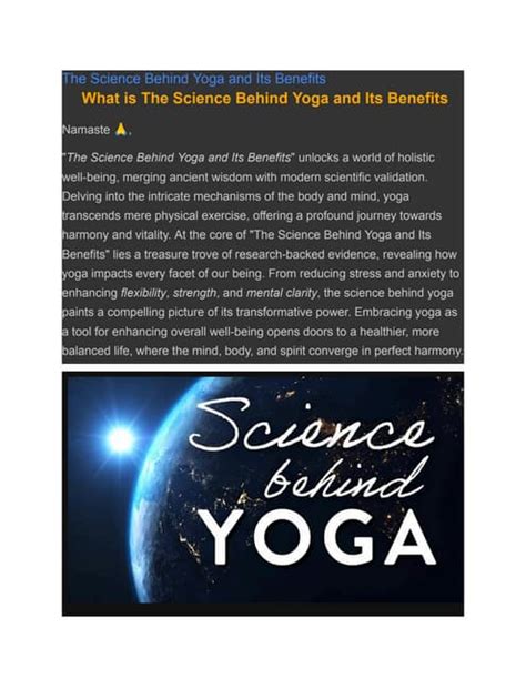 Science Behind Hair Yoga