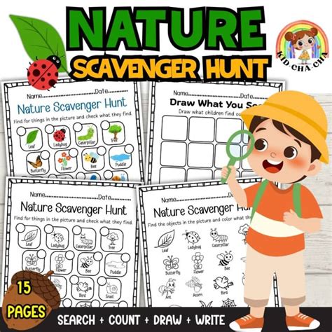 Science and Nature Exploration Worksheets