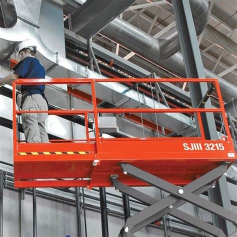 Scissor Lift Repair Houston Inspecting Damage