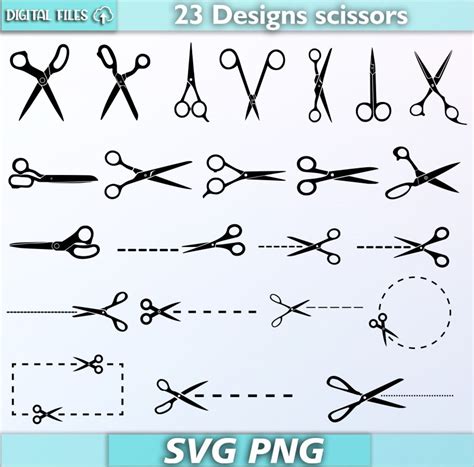 Download Scissors Bundle For Silhouette