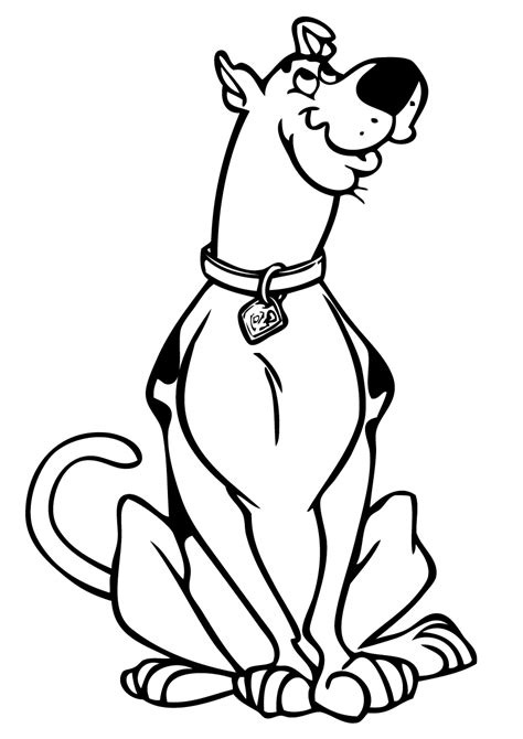 Scooby Doo Coloring Pages Free Printable