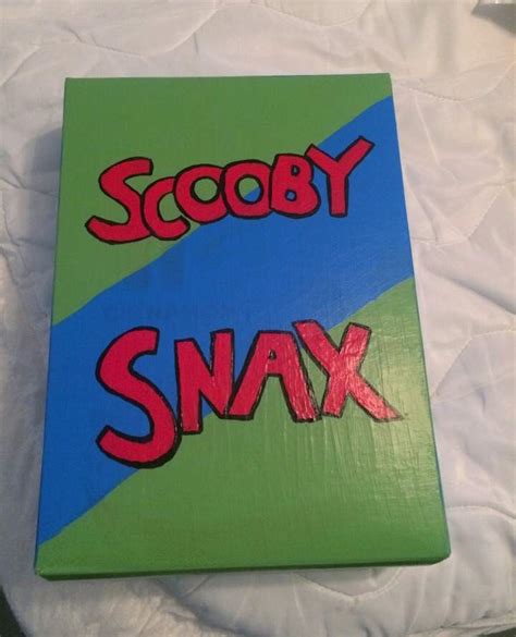 Scooby Snacks Box Printable