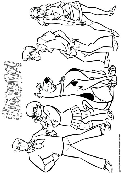 Scooby Doo Ausmalbilder