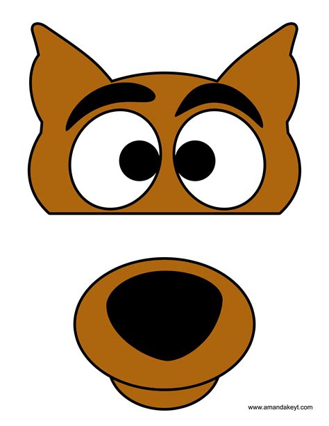 Scooby Doo Ear Template