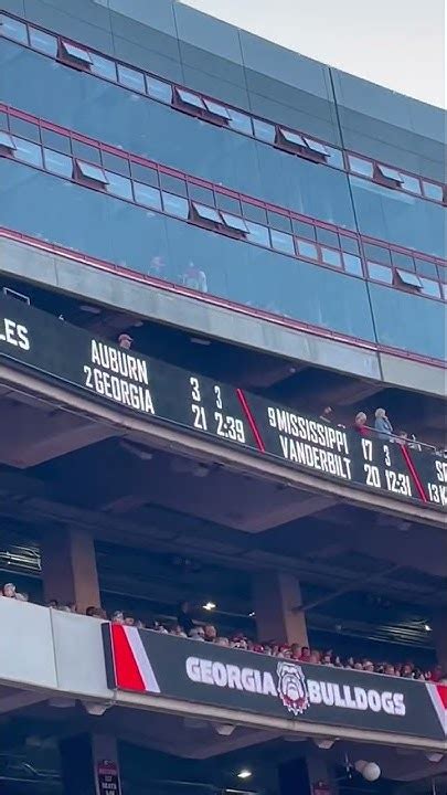 Georgia Bulldogs' Dominant Performance Nets High Score in Latest Game