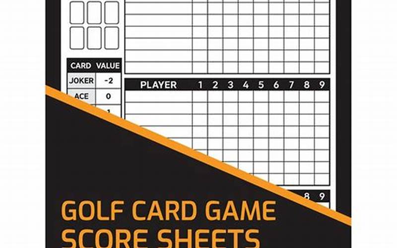 Scoring In Card Game Golf