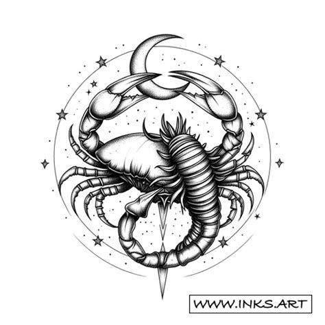 Scorpio And Cancer Tattoo