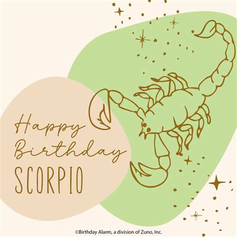 The Enigmatic Scorpio: Celebrating the Mesmerizing Birthdays of October and November