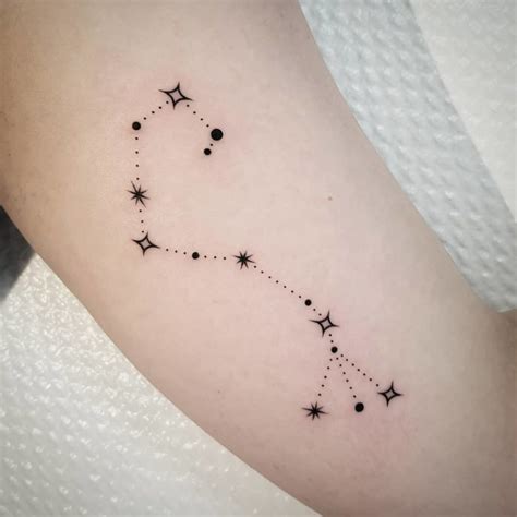 25 Scorpio Constellation Tattoo Designs, Ideas and