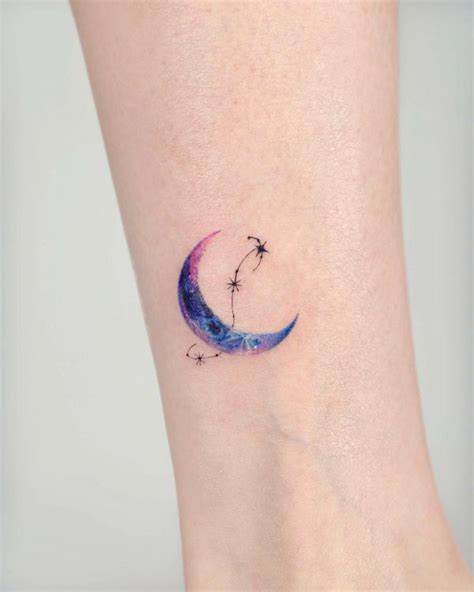Scorpio Constellation Tattoo With Moon