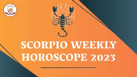 Scorpio Weekly Horoscope Career