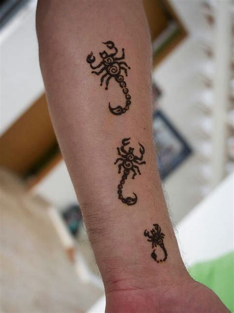 Scorpio henna Henna designs, Tattoos, Henna