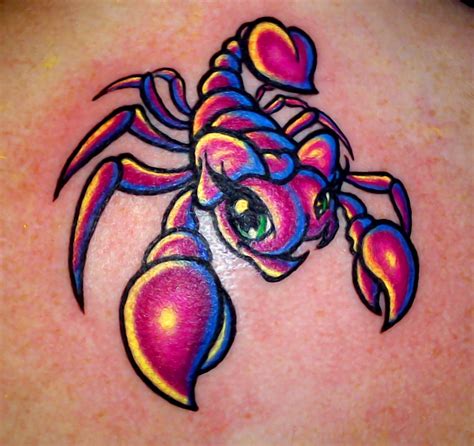 Scorpion Tattoos For Women