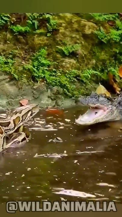 Scort Aligator vs. Python: The Ultimate Predator Showdown!