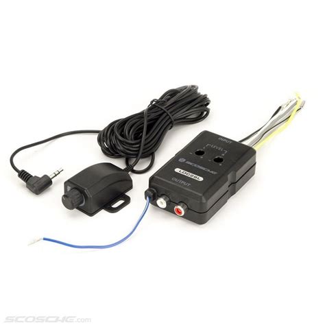 Scosche Line-Out Converter With Bass Control