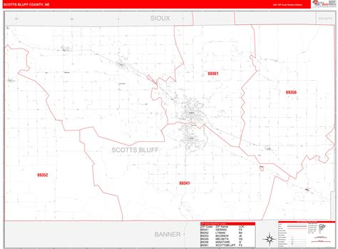 Scottsbluff Ne Zip Code Map