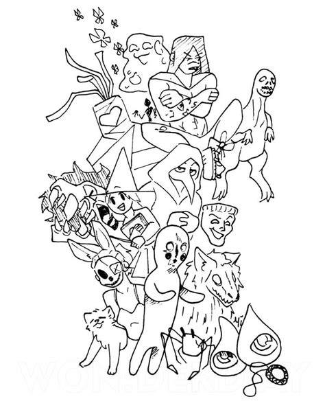 Scp Coloring Pages