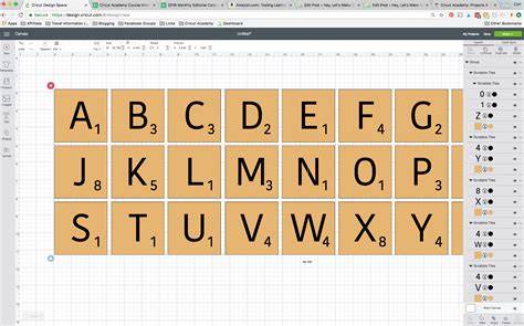 Scrabble Tile Generator