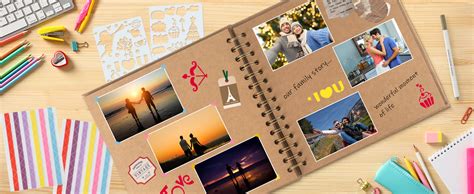 Scrapbook And Photographs