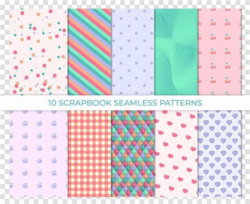Scrapbook Pattern Paper Design