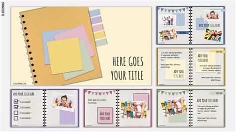 Scrapbook Slides Template