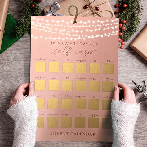 Scratch Off Advent Calendar Ideas