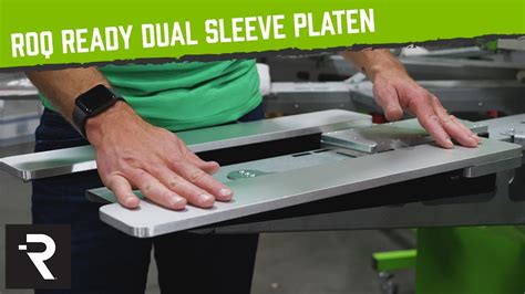 Efficient Sleeve Printing with Screen Printing Sleeve Platen