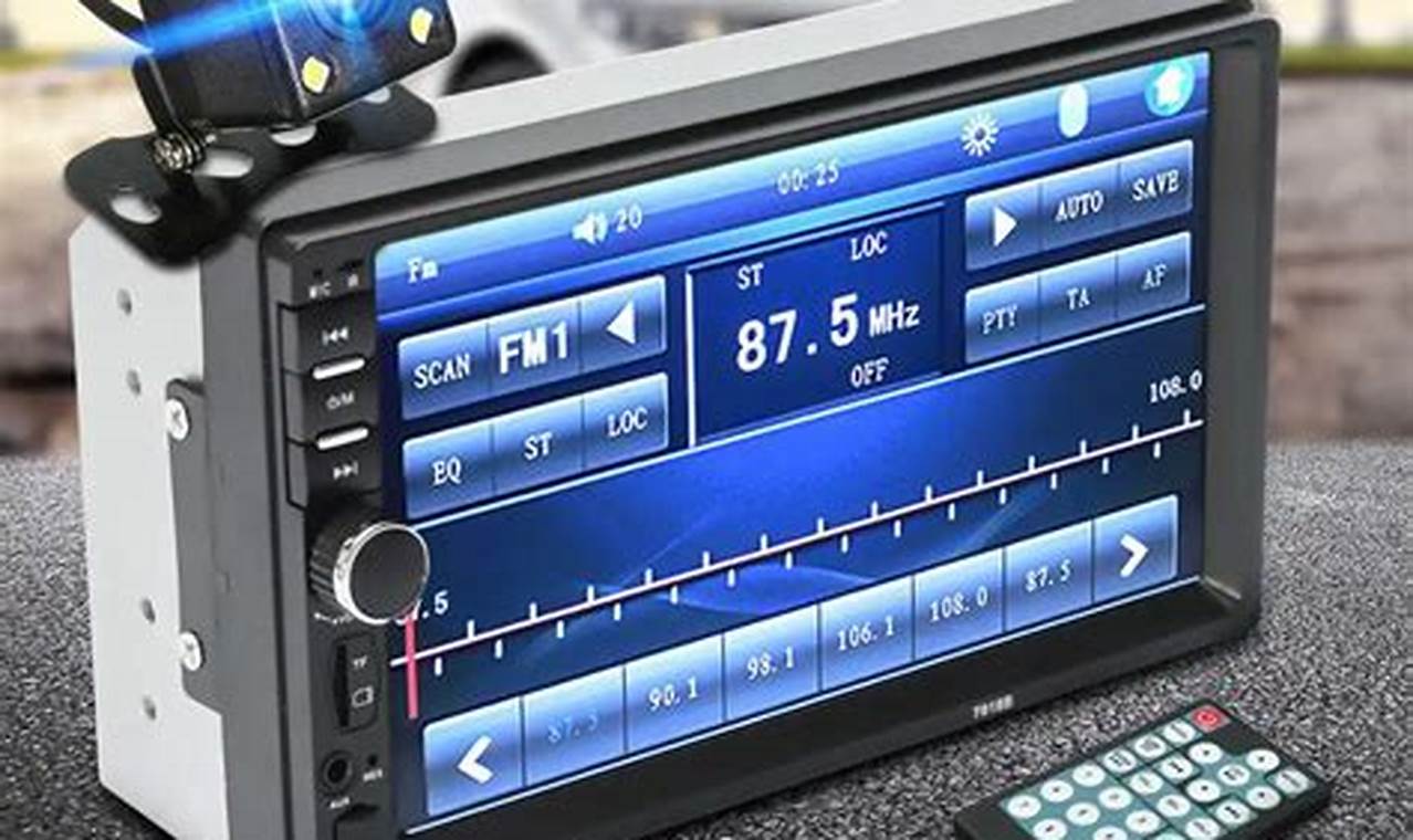 Screen for Car Radio