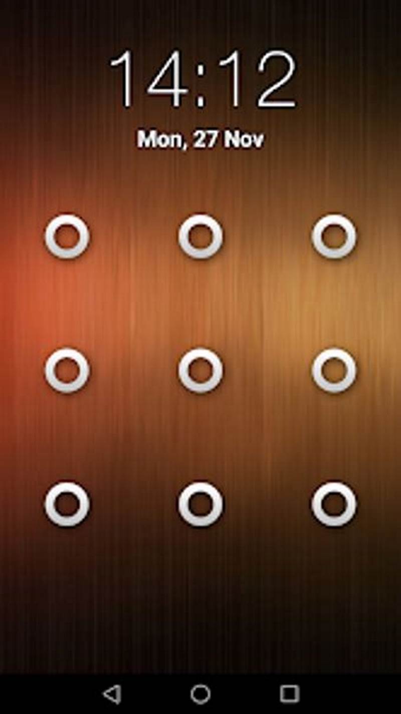 Screen Lock Pattern Lock