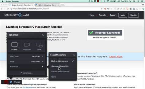Screencast-O-Matic screenshot