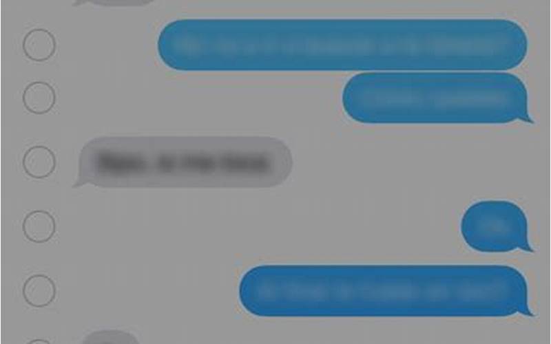 Screenshot Of Deleting Single Message