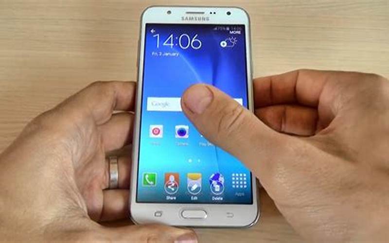 Screenshot Samsung Galaxy J5