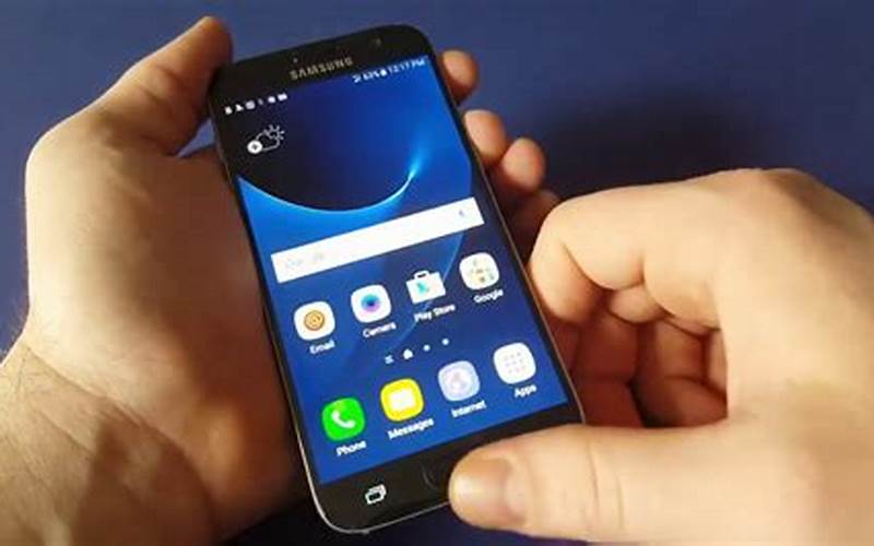 Screenshot Samsung Galaxy S7