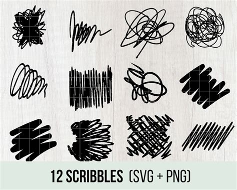 Unleash Your Creative Side with Scribble SVG - The Ultimate Tool for Innovative Design!